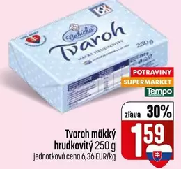 Tvaroh mäkký hrudkovitý