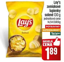 zemiakové lupienky solené