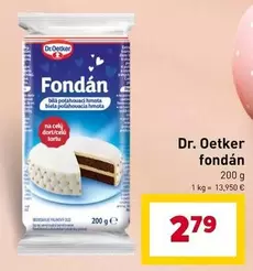 Dr Oetker - fondán