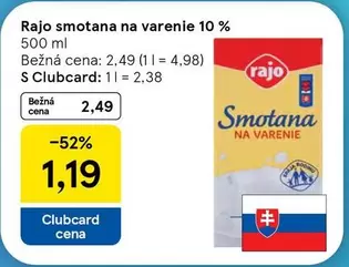 smotana na varenie 10%