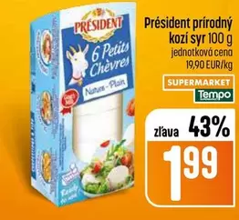 prírodný kozí syr