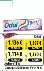 Velvet - Zubná pasta  White