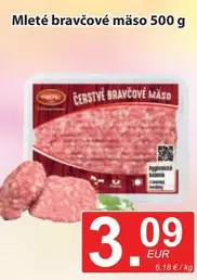 Mleté bravčové mäso