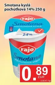 Smotana kyslá pochutková