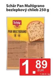 Pan Multigrano bezlepkový chlieb