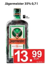 Jägermeister 35% 0,7 l