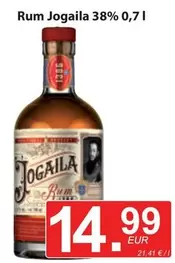 Rum Jogaïla 38% 0,7 l