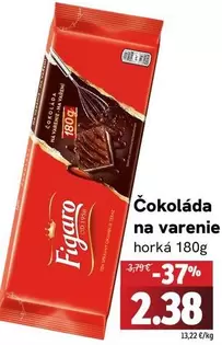 Čokoláda na varenie horká