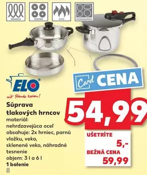 Súprava tlakových hrncov