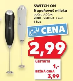 Switch - Napeňovač mlieka