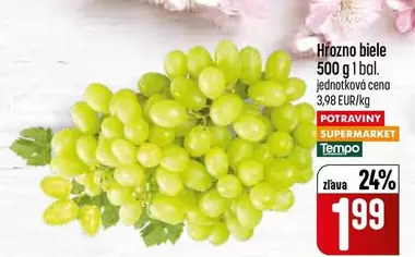 Hrozno biele