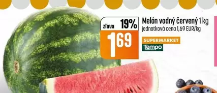Melón vodný červený