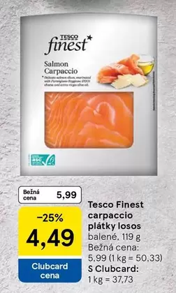 Salmon Carpaccio