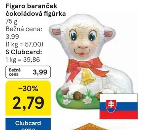 Figaro čokoládová figúrka
