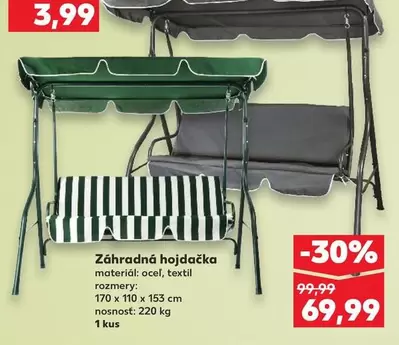 Záhradná hojdačka