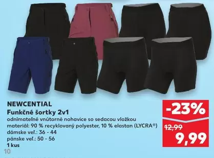 Funkčné šortky 2v1