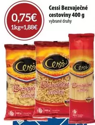 Cessi Bezvaječné cestoviny