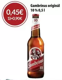 Gambrinus originál