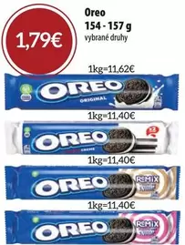 Oreo 154-157 g vybrané druhy