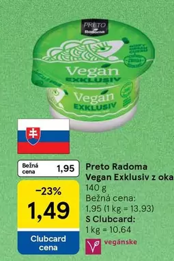 Vegan Exklusiv z oka