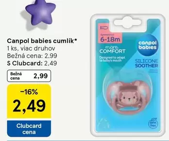Baby - Canpol babies cumlík