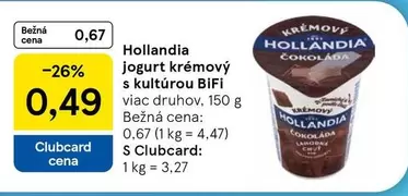 Jogurt krémový s kultúrou BiFi