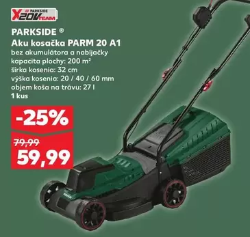 Aku kosačka PARM 20 A1