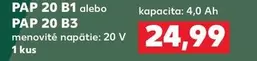 PAP 20 B1 alebo PAP 20 B3