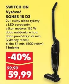 Switch - Vysávač SOHSS 18 D3