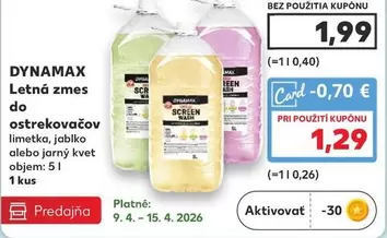 Wash - Letná zmes do ostrekovačov