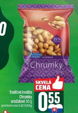 Chrumky arašidové