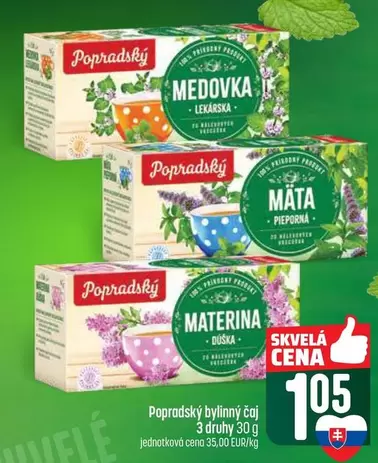 Popradský bylinný čaj