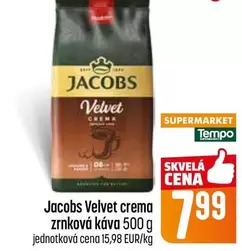 Velvet -  crema zrnková káva