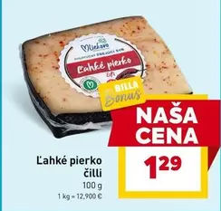 Ľahké pierko čilli