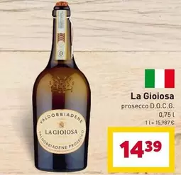 Prosecco - prosecco D.O.C.G.