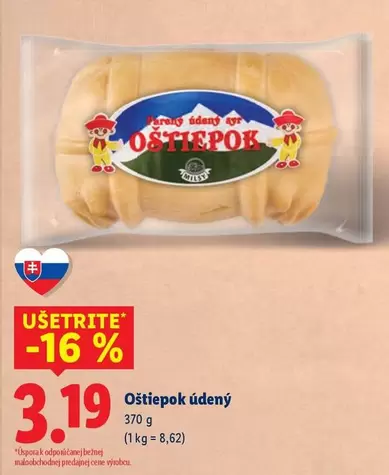 Oštiepok údený