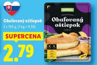 Obalovaný oštiepok