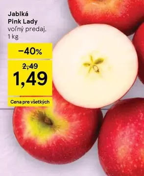Pink - Jablká  Lady