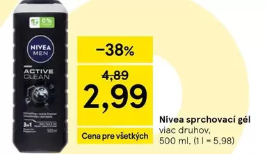 Nivea - sprchovací gél