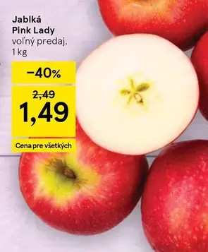 Pink - Jablká  Lady