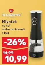 Mlynček na soľ alebo na korenie