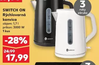 Switch - Rýchlovarná kanvica