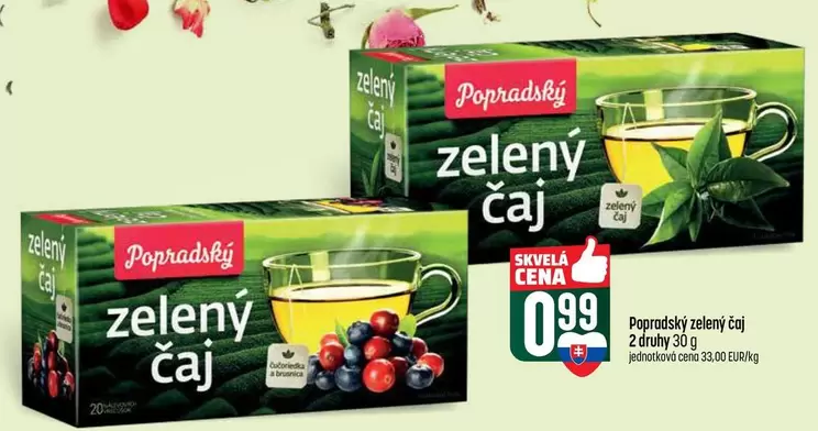 zelený čaj