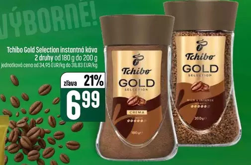 Tchibo Gold Selection instantná káva