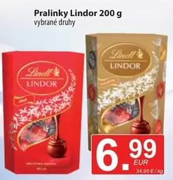 Pralinky Lindor