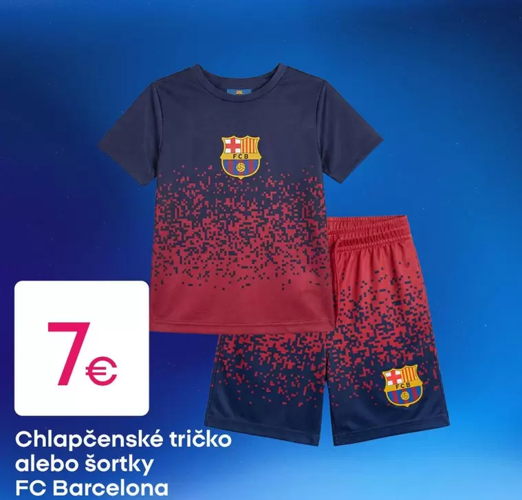 Fc Barcelona - Chlapčenské tričko alebo šortky