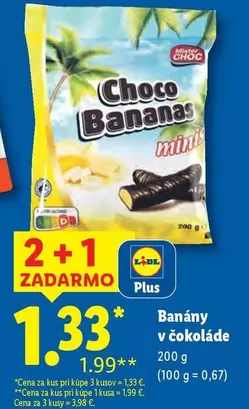 Choco Bananas mini