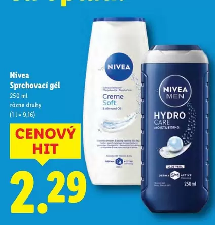 Nivea - Sprchovací gél