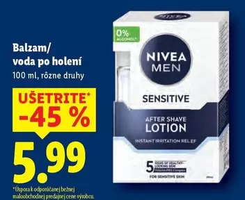 Nivea - Balzam/voda po holení