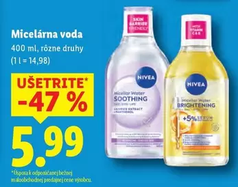 Nivea - Micelárna voda